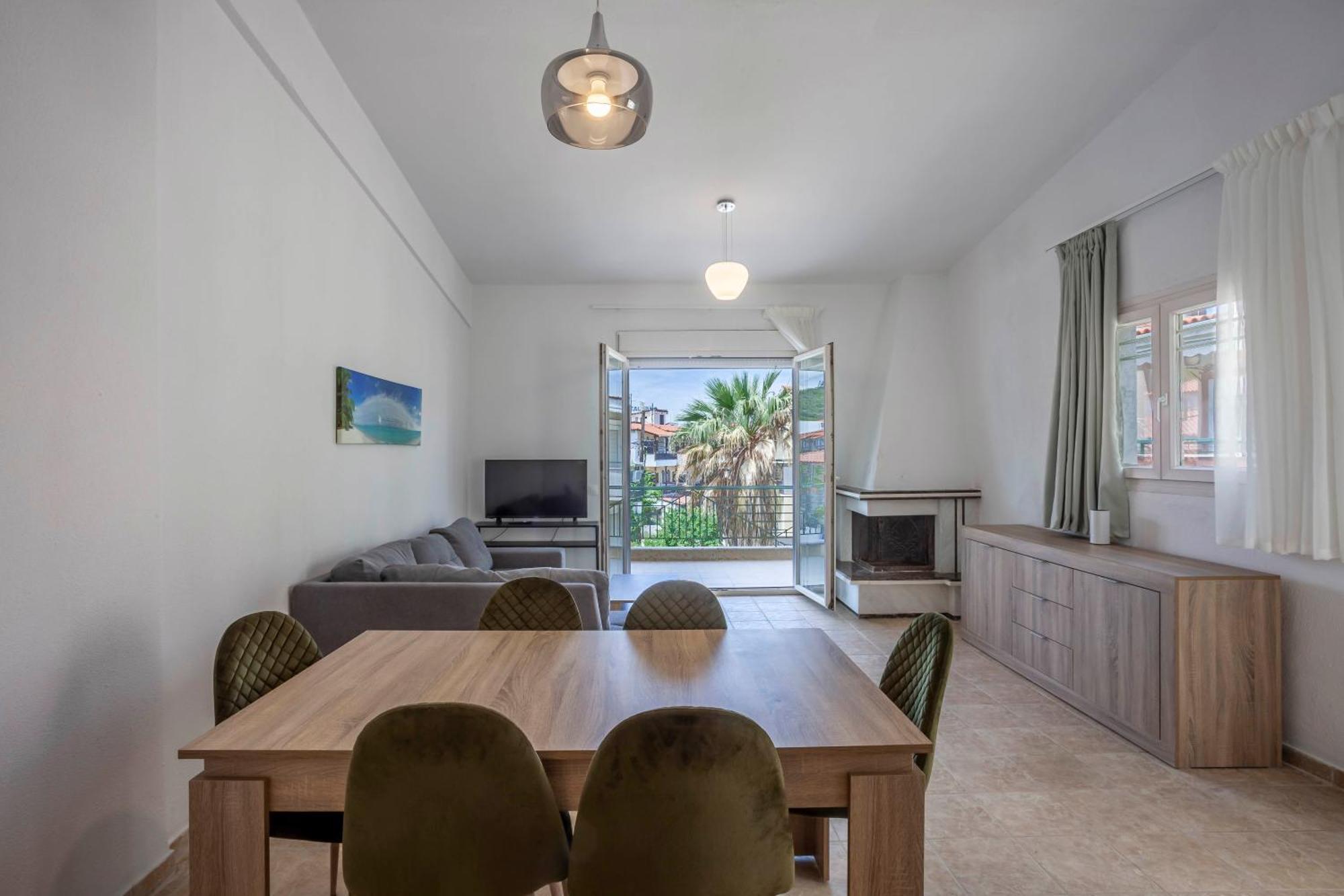 Aris Luxury Apartments Pefkochori Eksteriør billede
